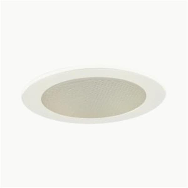 Jesco Dropped Shower Trim With Opal Glass- White TM212WH - main